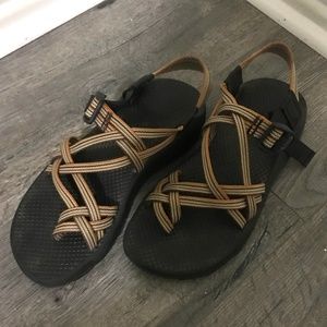 Chacos, Orange straps